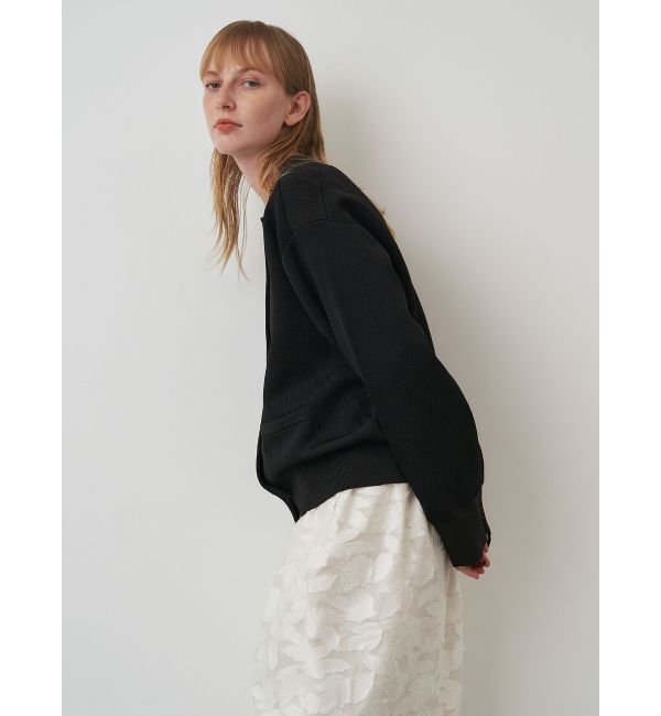 ELENDEEK「METAL YARN KN BLOUSON」|ブルゾン・スタジャン|