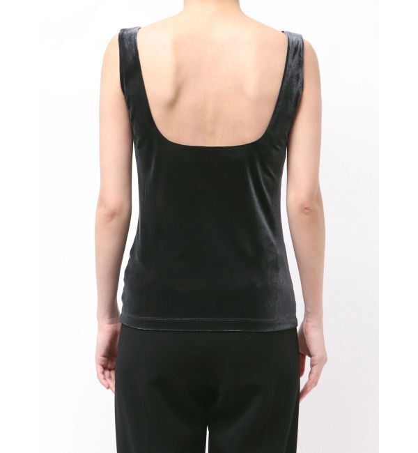 ELENDEEK「VELOUR PAD TANK」|タンクトップ|