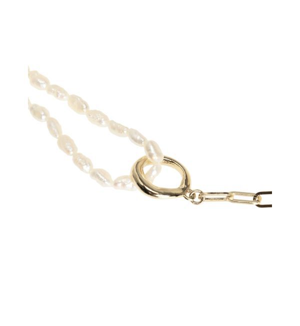 ELENDEEK「3WAY PEARL&CHAIN NECKLACE」|ネックレス|