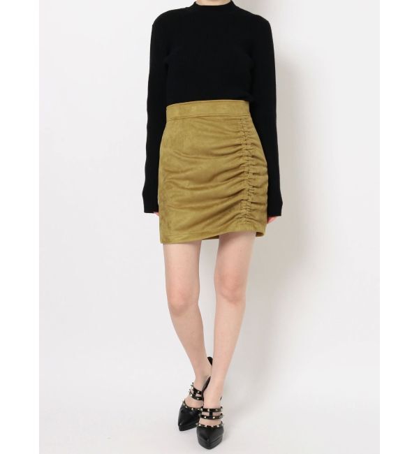 RESEXXY「ギャザーポイントミニスカート」|スカート|