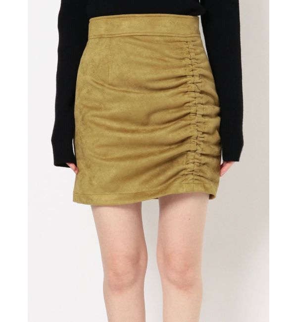 RESEXXY「ギャザーポイントミニスカート」|スカート|