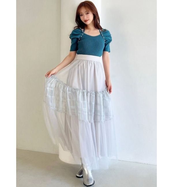 RESEXXY「チュールボリュームスカート」|スカート|