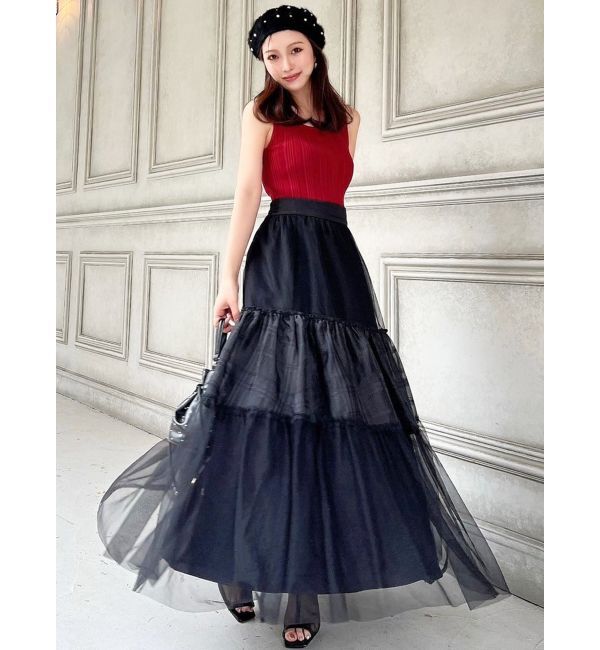 RESEXXY「チュールボリュームスカート」|スカート|