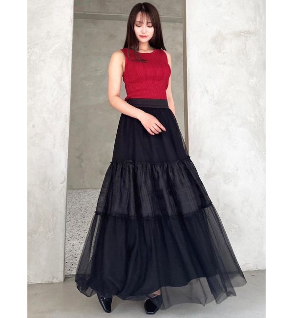 RESEXXY「チュールボリュームスカート」|スカート|