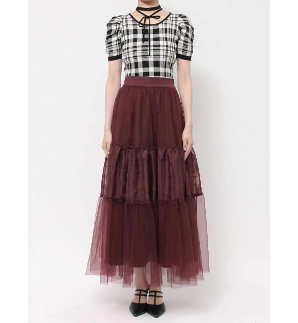 RESEXXY「チュールボリュームスカート」|スカート|