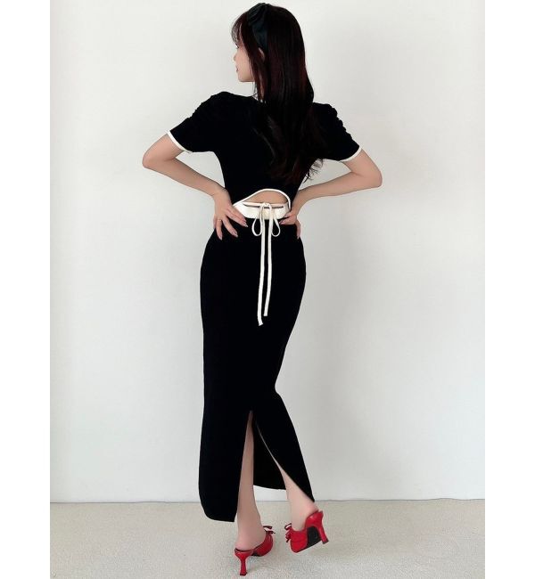 RESEXXY「バイカラータイトワンピース」|ワンピース|