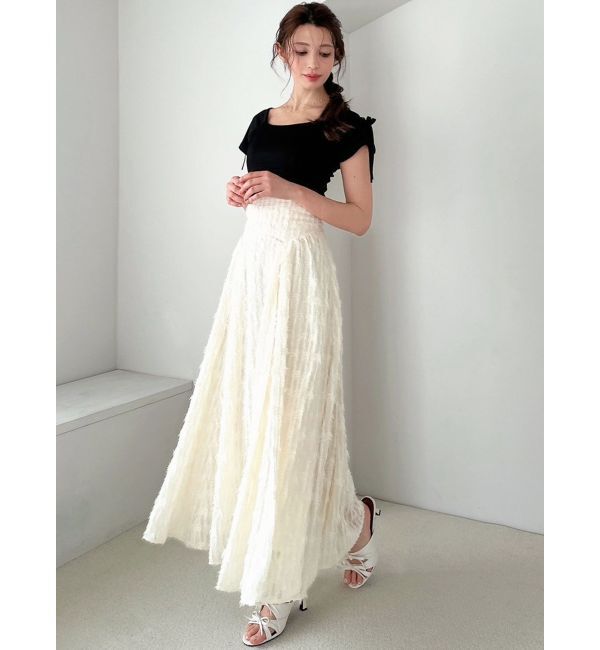 RESEXXY「ジャガードフレアスカート」|スカート|