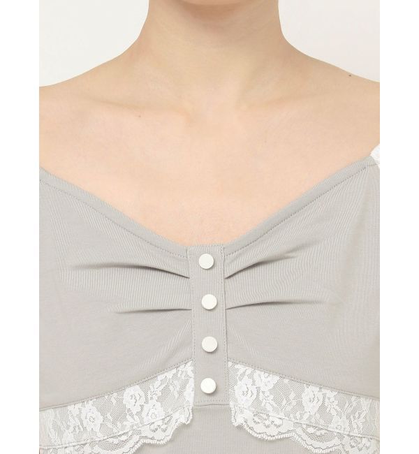 RESEXXY「レースドッキングTシャツ」|Tシャツ・カットソー|