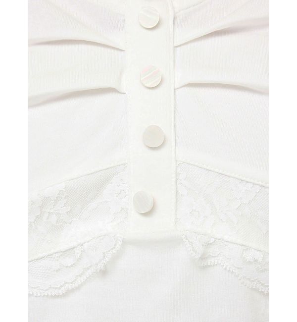 RESEXXY「レースドッキングTシャツ」|Tシャツ・カットソー|