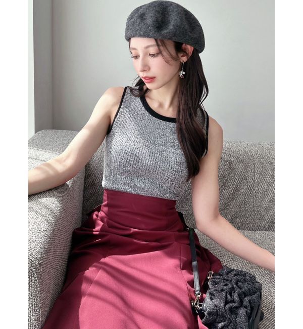 RESEXXY「メランジニットタンク」|タンクトップ|