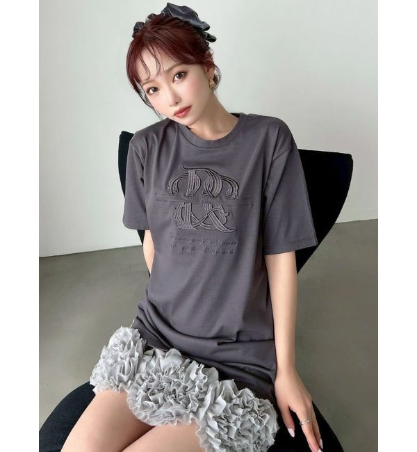 RESEXXY「エンブロイダリーロゴTシャツ」|Tシャツ・カットソー|