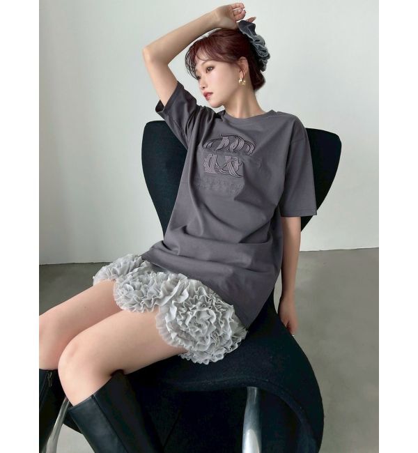 RESEXXY「エンブロイダリーロゴTシャツ」|Tシャツ・カットソー|