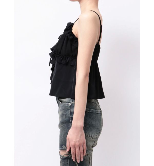 RESEXXY「バストギャザーカスケードキャミ」|キャミソール|