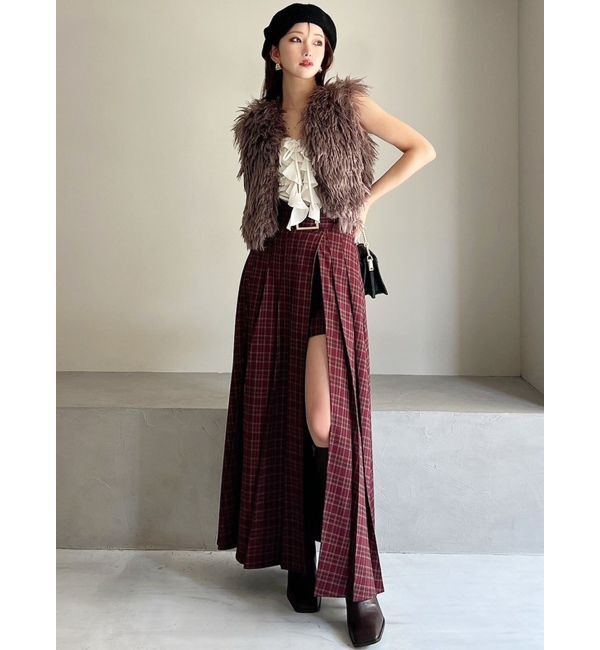 RESEXXY「バストギャザーカスケードキャミ」|キャミソール|