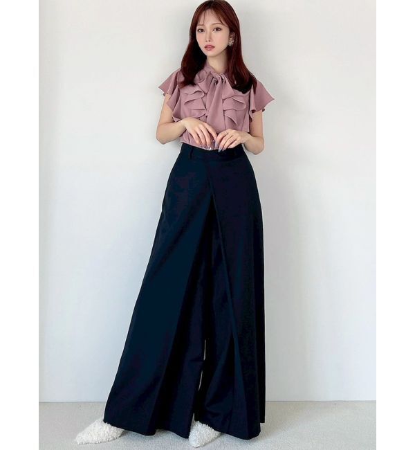 RESEXXY「フロントラップスーパーワイドパンツ」|その他|