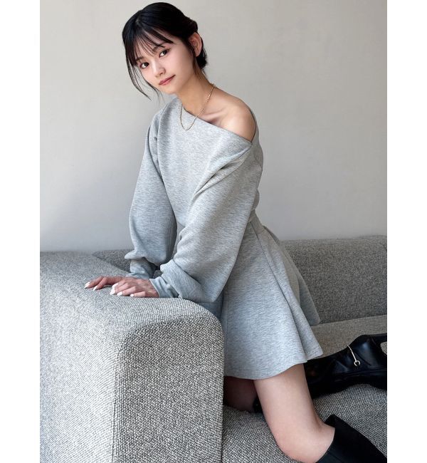 RESEXXY「ワンショルスウェットトップス【セットアップ着用可能】」|スウェット・ジャージ|