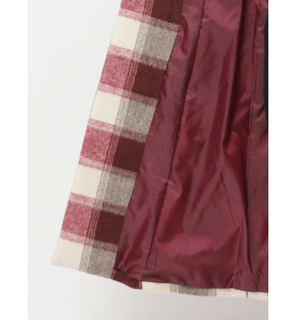 RESEXXY「ミディレングスシャギーチェックコート」|その他|
