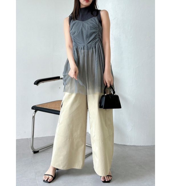 dazzlin「サイドオープンカーゴワイドパンツ」|その他|