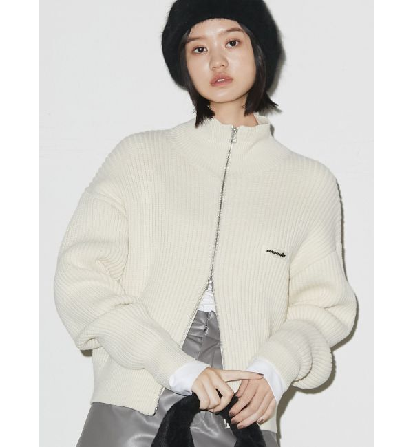 EMODA「ルーズハイネックリブニット」|ニット・セーター|