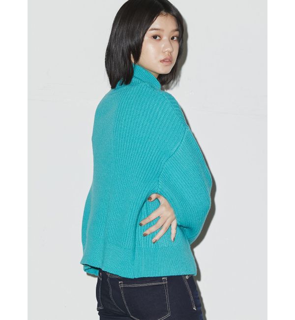 EMODA「ルーズハイネックリブニット」|ニット・セーター|
