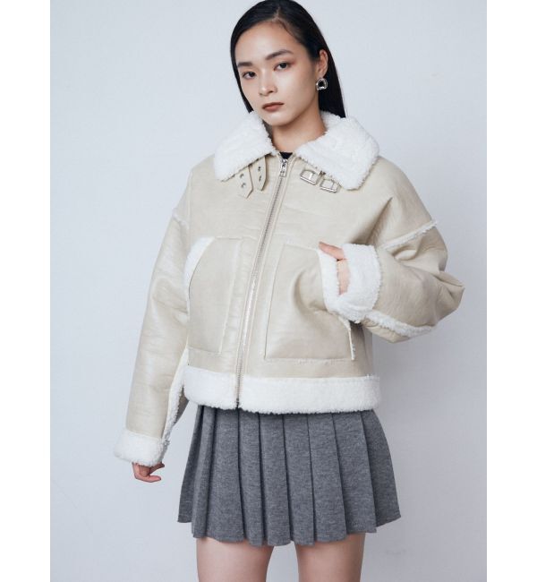 EMODA「チューズプリーツニットミニスカート」|スカート|