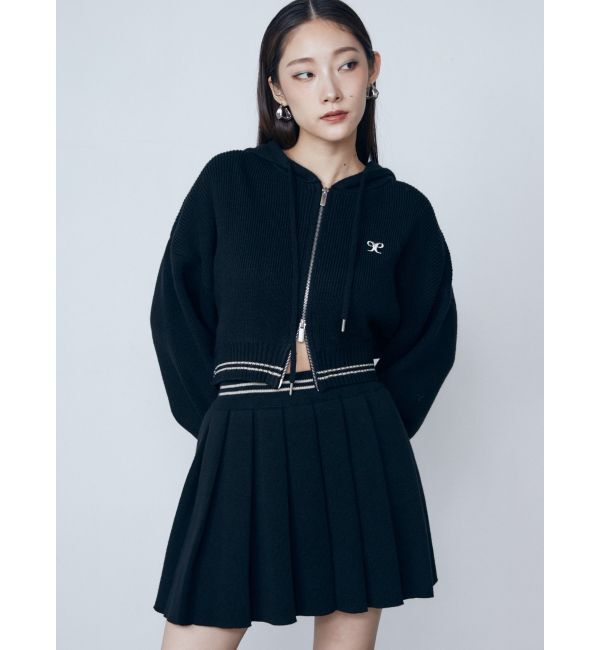 EMODA「チューズプリーツニットミニスカート」|スカート|