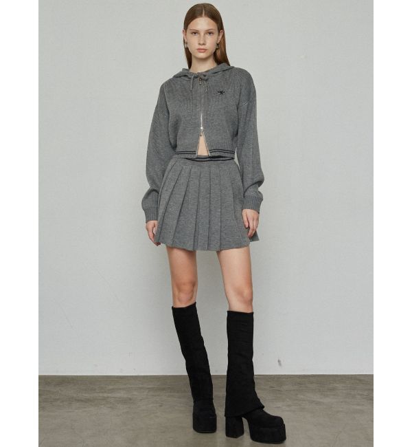 EMODA「チューズプリーツニットミニスカート」|スカート|