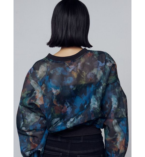 EMODA「シアーボリュームスリーブトップ」|Tシャツ・カットソー|