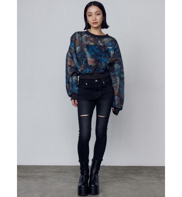 EMODA「シアーボリュームスリーブトップ」|Tシャツ・カットソー|