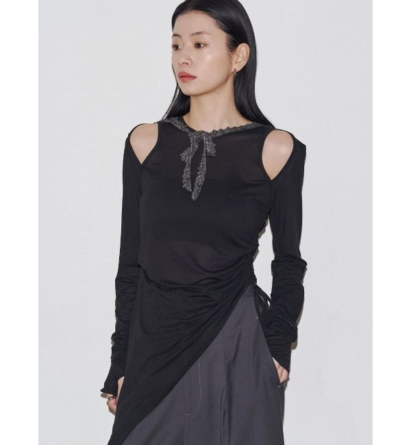 EMODA「【VEQUM】CROCHET LACE HAIR BANDANA」|その他|