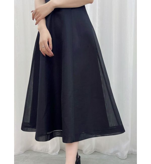 MERCURYDUO「シアーボンディングキャミワンピース」|ワンピース|