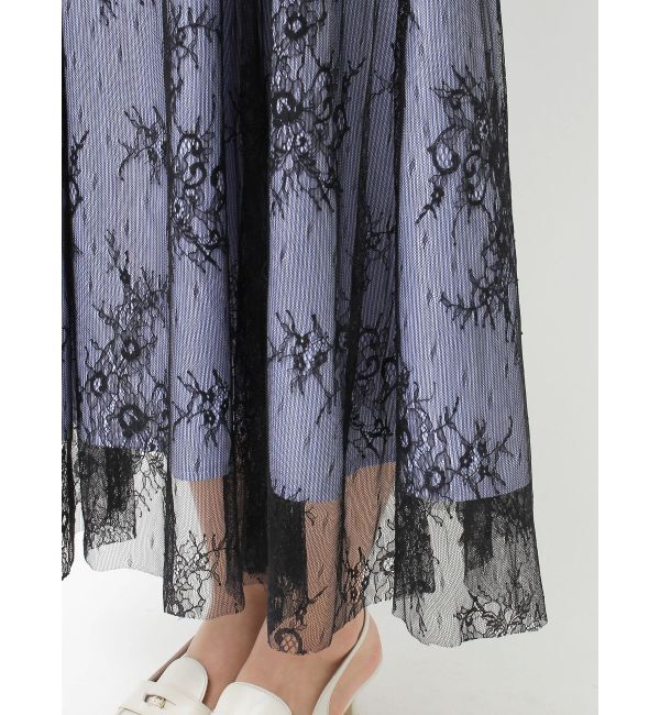 MERCURYDUO「ビスチェドッキングパワショルシャツワンピース」|ワンピース|