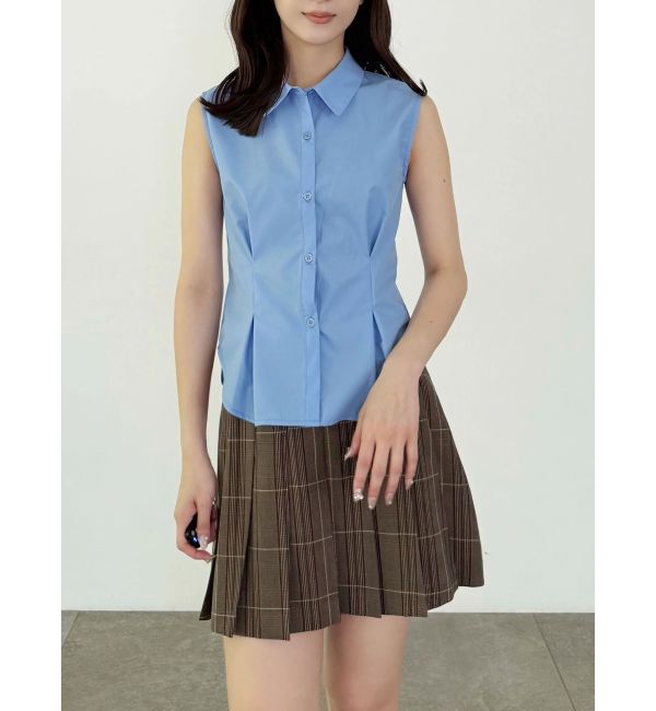 MERCURYDUO「チェックプリーツミニスカパン」|スカート|