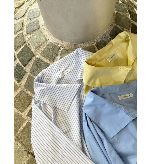 LAGUNAMOON「アシンメトリーカラーカシュクールシャツ」|シャツ・ブラウス|