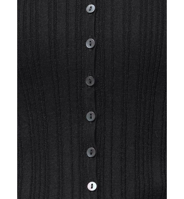 LAGUNAMOON「2WAYランダムリブシアーニットカーデ」|カーディガン|