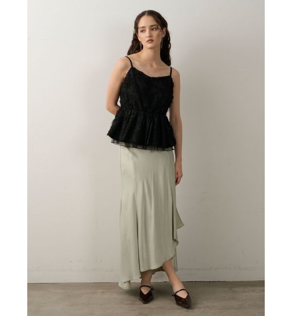LAGUNAMOON「クロスレイヤードナロースカート」|スカート|