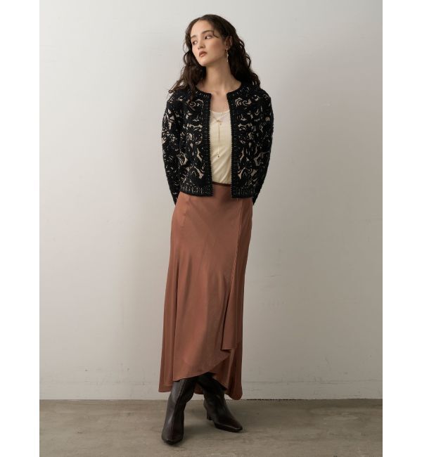 LAGUNAMOON「クロスレイヤードナロースカート」|スカート|