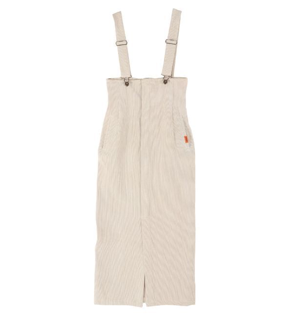 LAGUNAMOON「【UNIVERSALOVERALLコラボ】サスペンダースカート」|スカート|