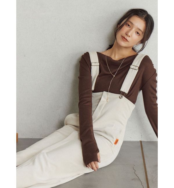 LAGUNAMOON「【UNIVERSALOVERALLコラボ】サスペンダースカート」|スカート|