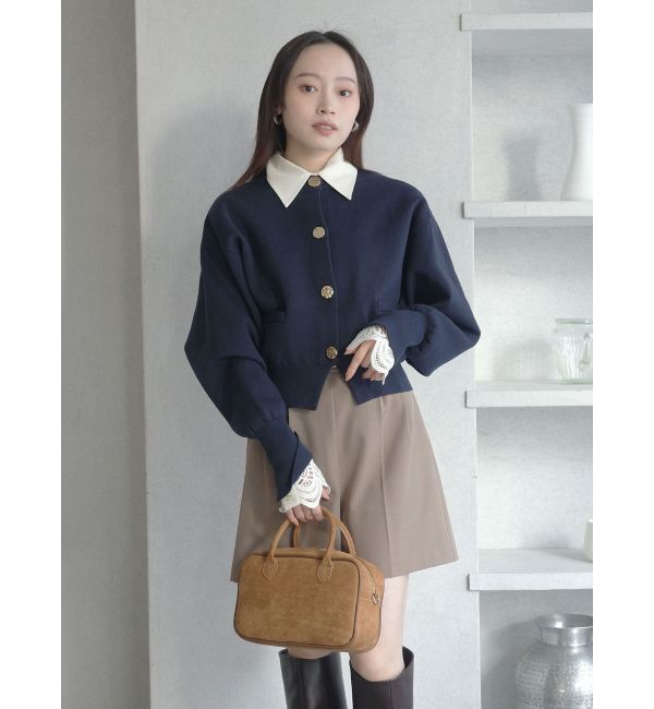 LAGUNAMOON「レースカフスシャツ」|シャツ・ブラウス|