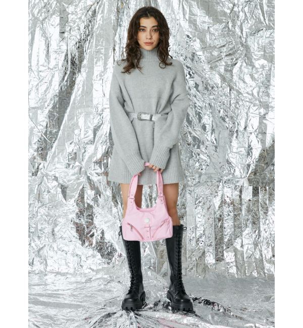 EVRIS「ハイネックルーズニットワンピース」|ワンピース|