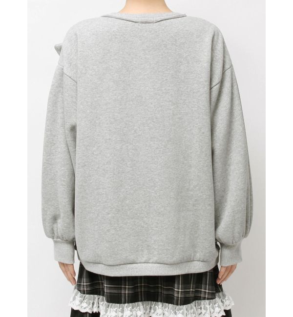 merry jenny「ぽんぽんリボンスウェット」|スウェット・ジャージ|