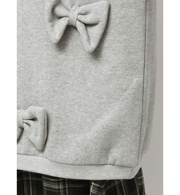 merry jenny「ぽんぽんリボンスウェット」|スウェット・ジャージ|