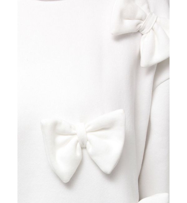 merry jenny「ぽんぽんリボンスウェット」|スウェット・ジャージ|