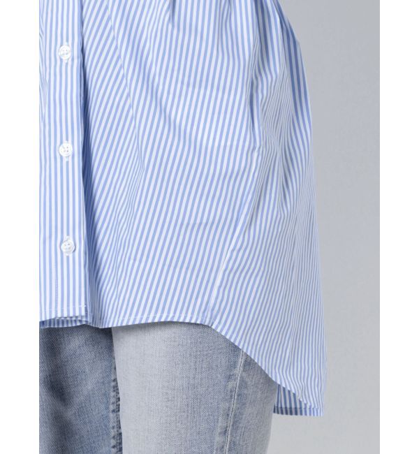 GYDA「ドッキングオフショルチュニックシャツ」|シャツ・ブラウス|