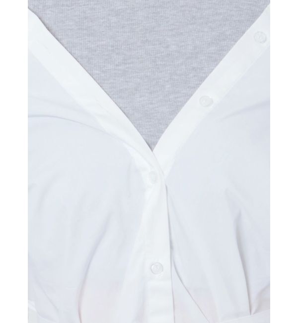 GYDA「ドッキングオフショルチュニックシャツ」|シャツ・ブラウス|