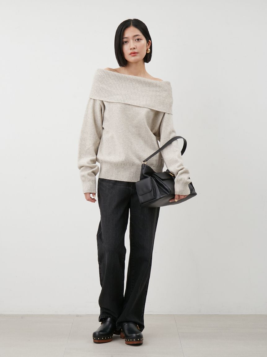 Mila Owen「ハイライズストレートデニム」|デニム|