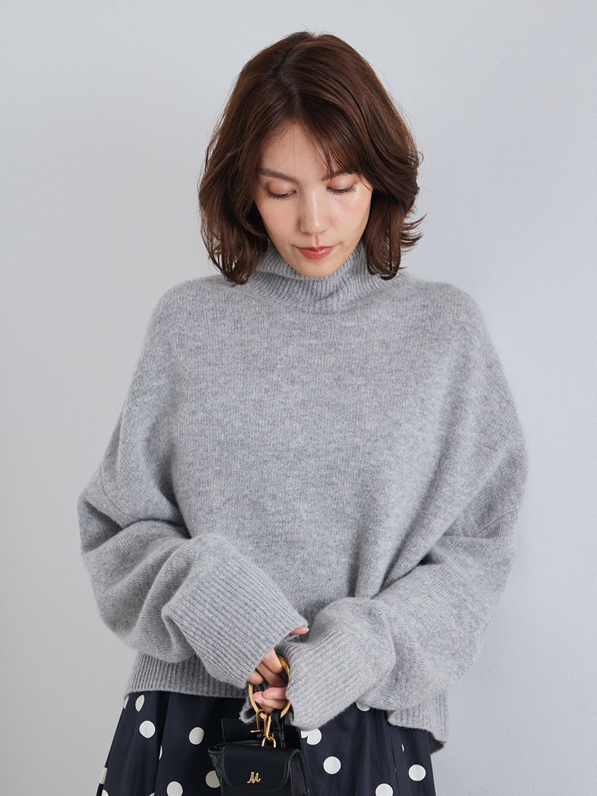 Mila Owen「ウールカシミヤタートルネックニット」|ニット・セーター|