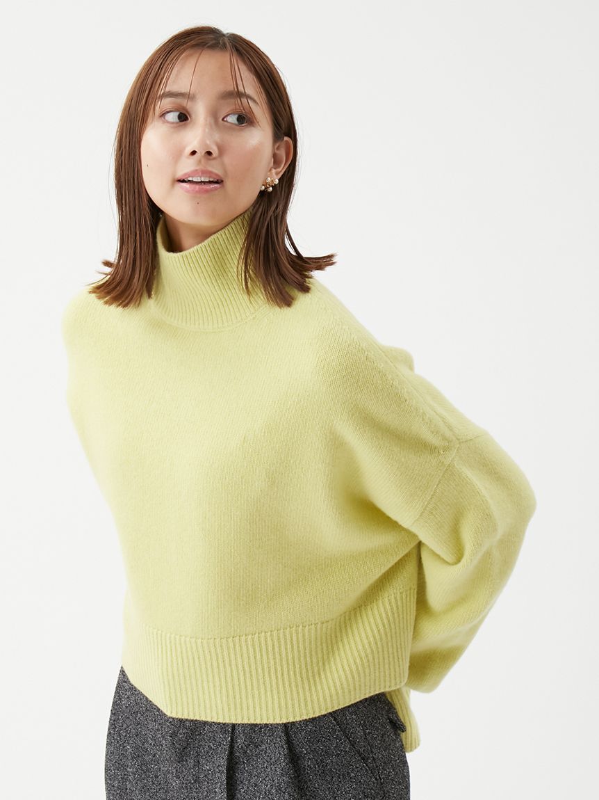 Mila Owen「ウールカシミヤタートルネックニット」|ニット・セーター|