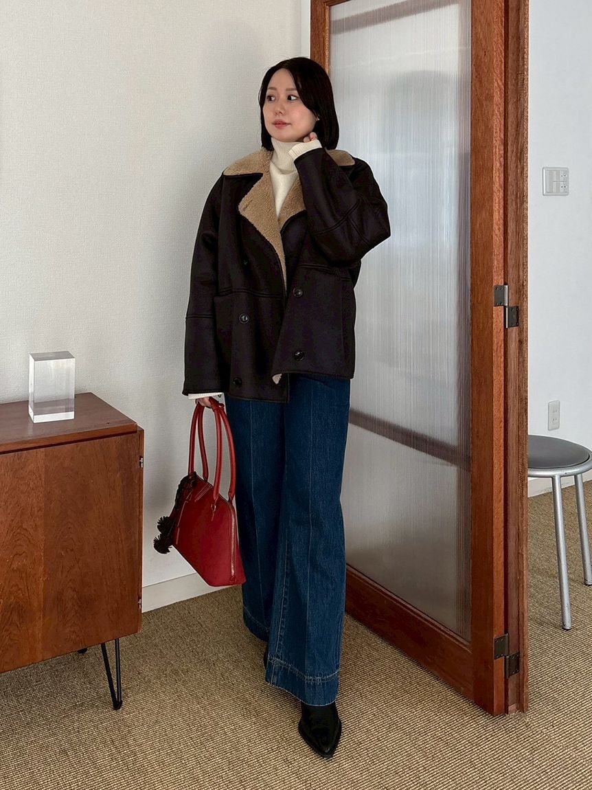 Mila Owen「ウールカシミヤタートルネックニット」|ニット・セーター|